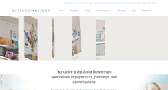Desktop Screenshot of anitabowerman.co.uk