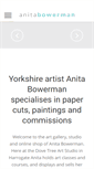Mobile Screenshot of anitabowerman.co.uk